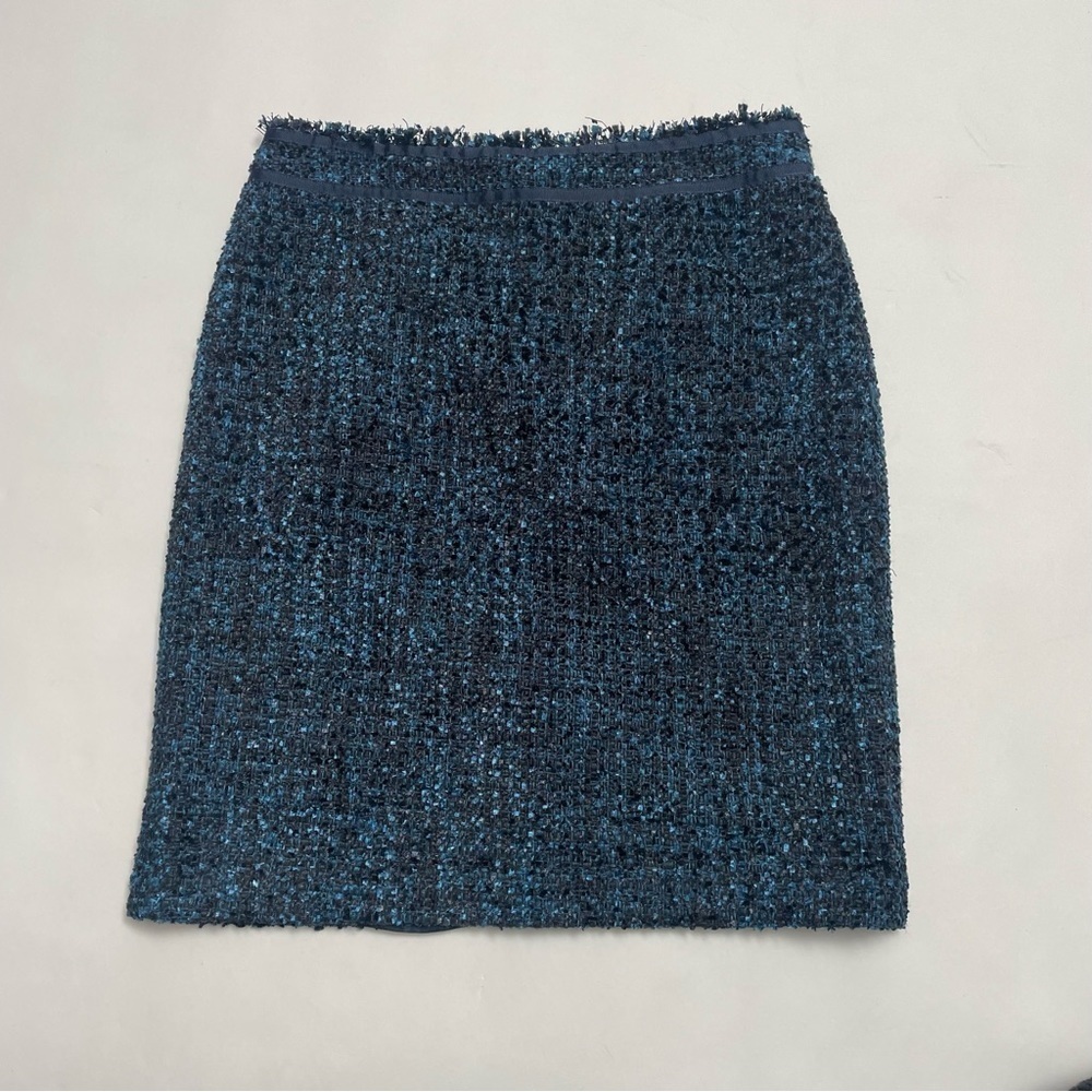 J. MCLAUGHLIN tweed pencil skirt